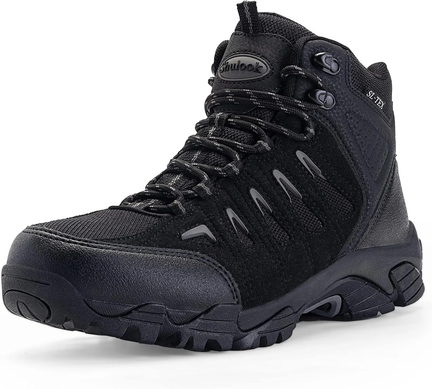 New Arrivals Men鈥檚 Waterproof Hiking Boots Non-Slip Lightweight Mid Top Ankle Boot Breathable Hiker Trekking Shoes - Image 2
