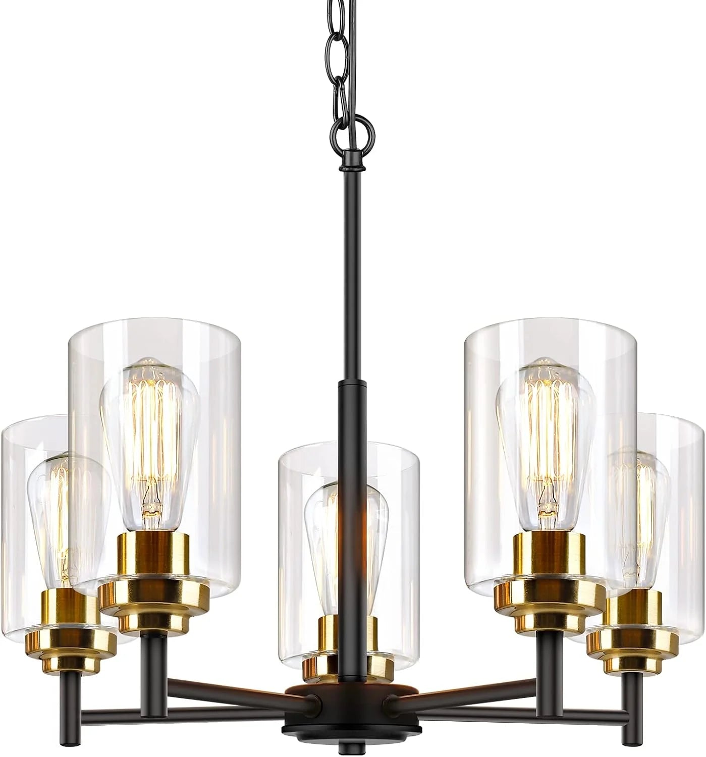 33.5” Dia 8-Light Chandelier for Dining Room Kitchen Island - Image 4