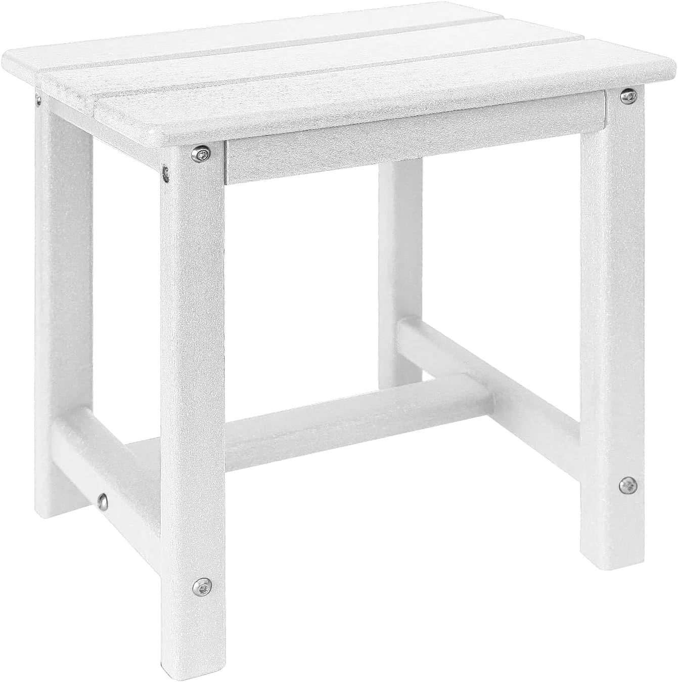 New Arrivals Adirondack Square Outdoor Side Table,2-Tier Storage Patio Side Table - Image 9