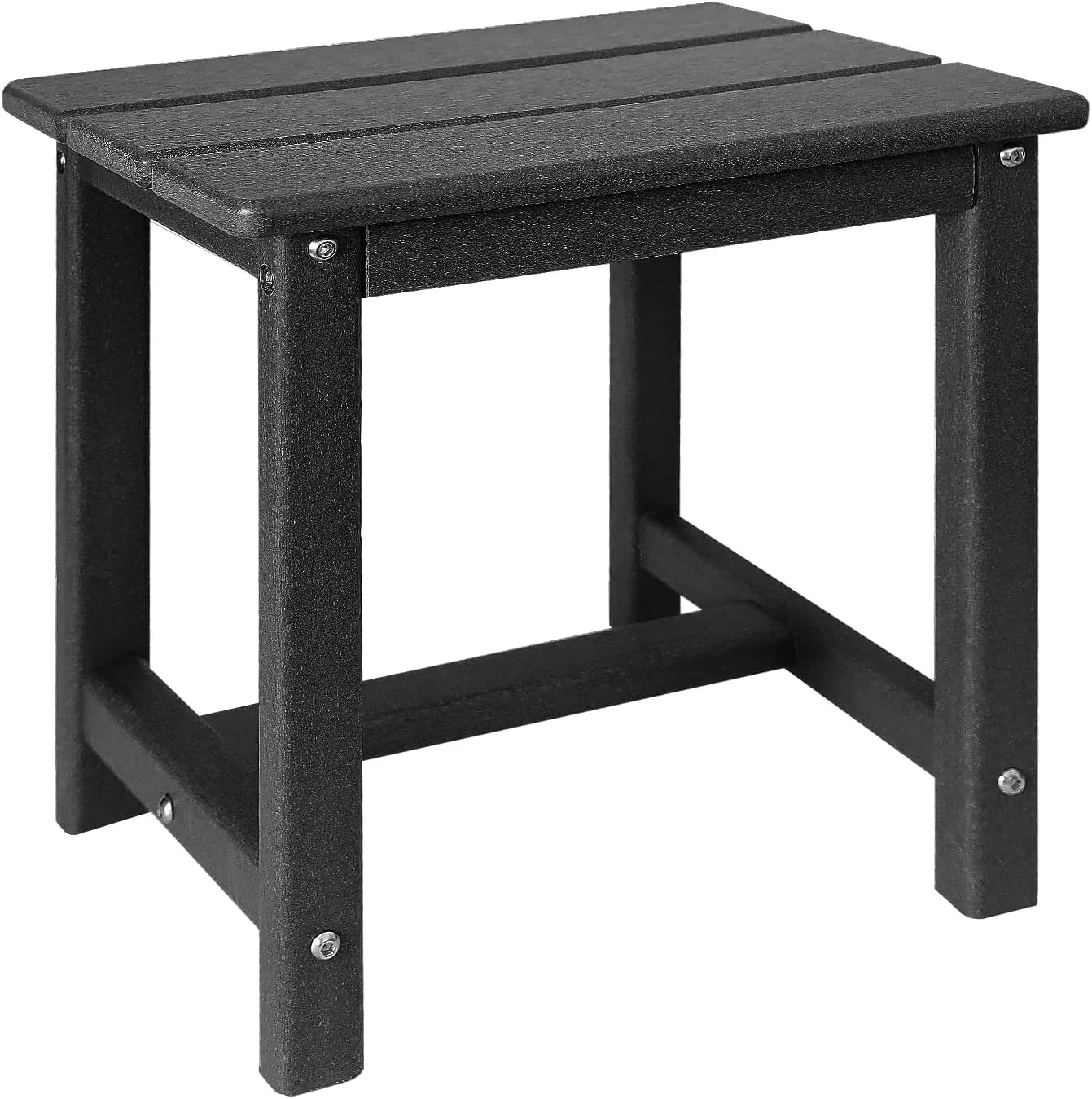 New Arrivals Adirondack Square Outdoor Side Table,2-Tier Storage Patio Side Table - Image 6