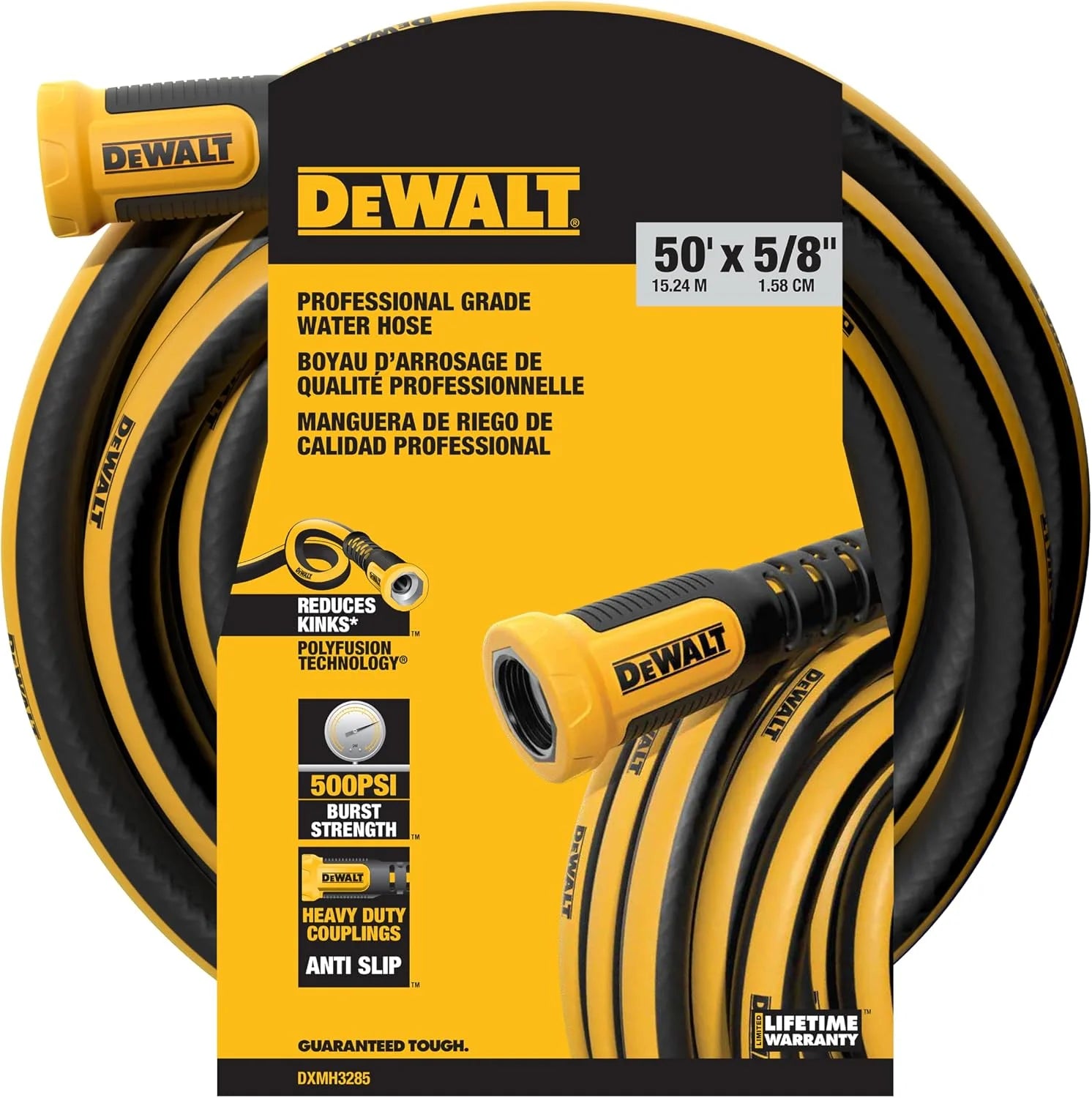 New Arrivals Professional Grade Heavy Duty Garden Hose 100 Feet x 5/8 Inch