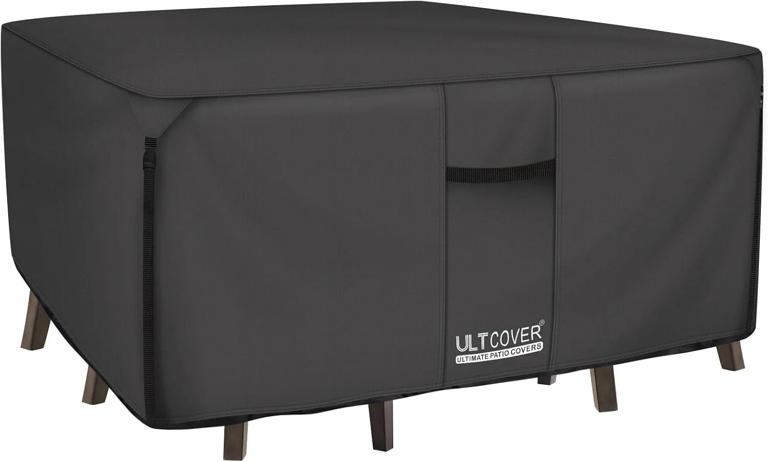 New Arrivals 600D Tough Canvas Heavy Duty Rectangular Patio Table and Chair Cover - Image 3