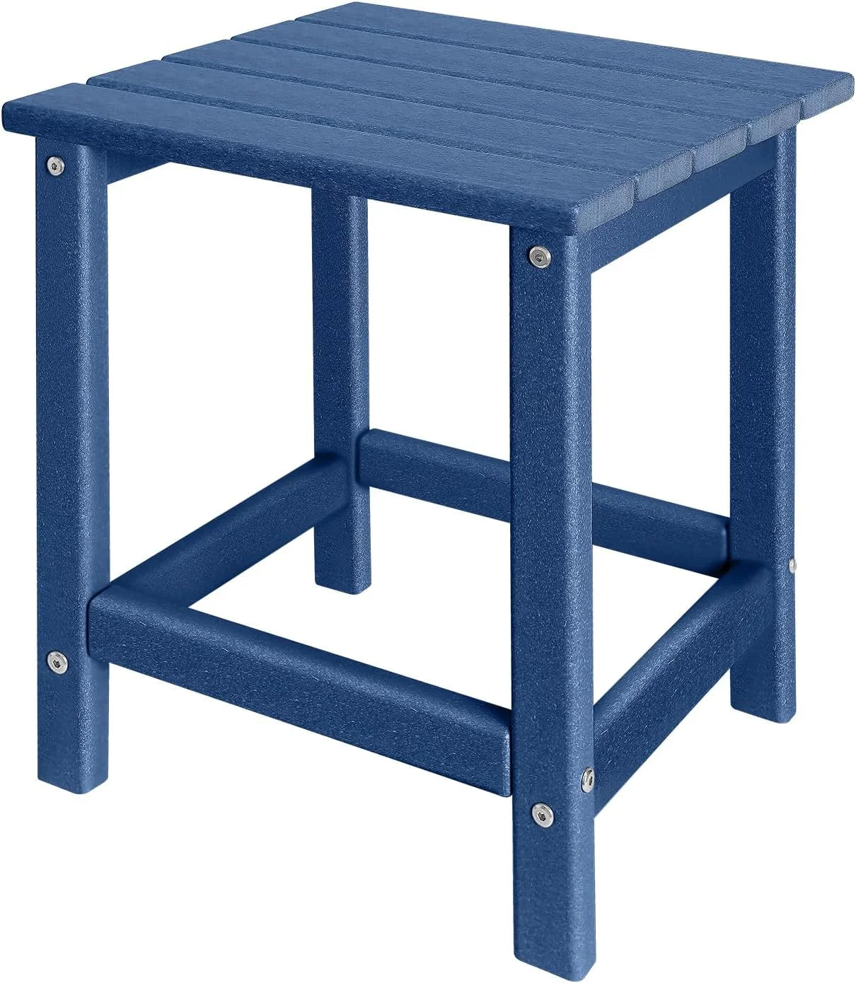 New Arrivals Adirondack Square Outdoor Side Table,2-Tier Storage Patio Side Table - Image 12