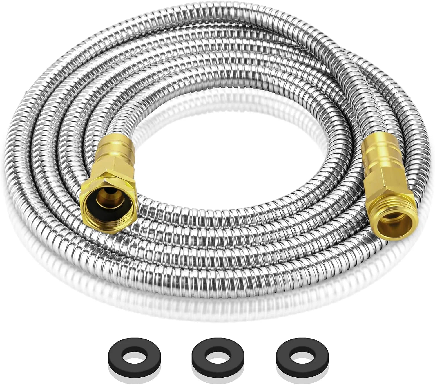 Rosy Earth Stainless Steel Garden Hose 100 FT, Heavy Duty Expandable Water Hose bifanuoyard - Image 11