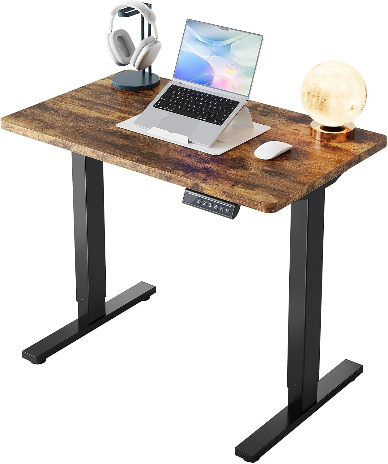 HUANUO 32 Small Electric Standing Desk Adjustable Height, 4 Memory Height Settings bifanuoyard - Image 22