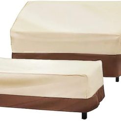 Alternative view of New Arrivals Patio Furniture Cover Set Waterproof 4 Piece Beige Large