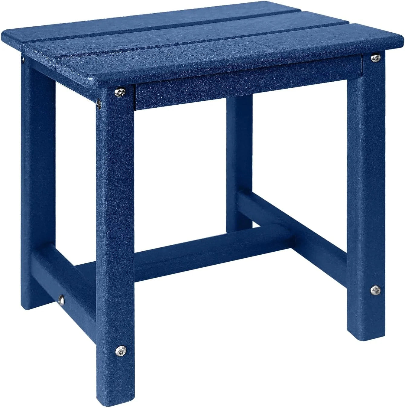 New Arrivals Adirondack Square Outdoor Side Table,2-Tier Storage Patio Side Table - Image 13
